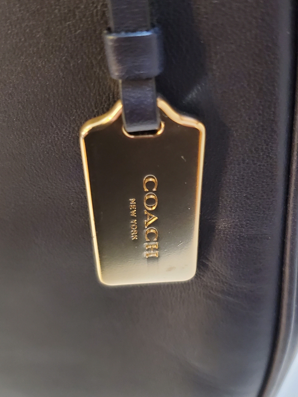Coach Large Navy Nomad Hobo - Picture 11 of 13